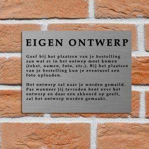 Eigen ontwerp
