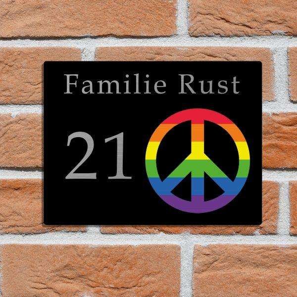 Peace regenboog