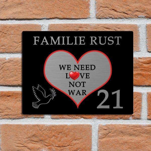 Love not war