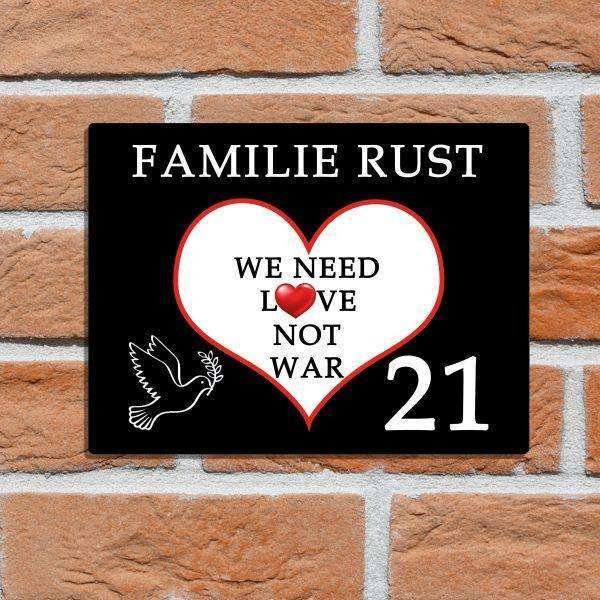 Love not war - Afbeelding 2