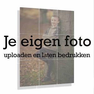 Eigen foto op aluminium
